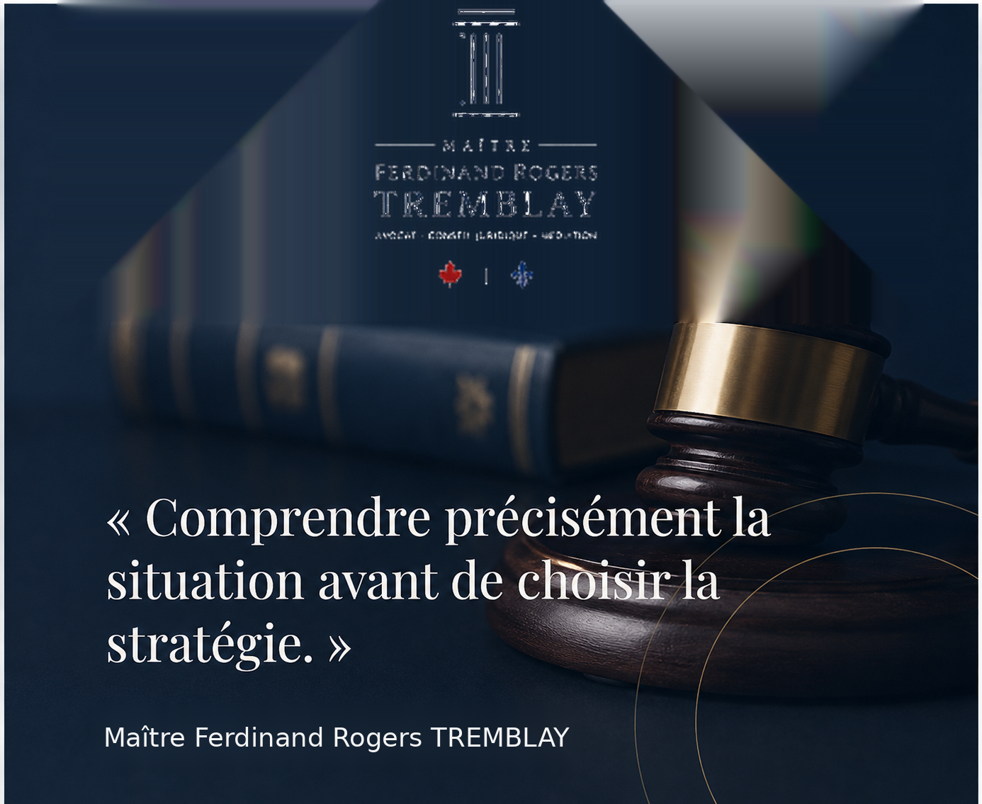 Univers juridique et identité visuelle du cabinet